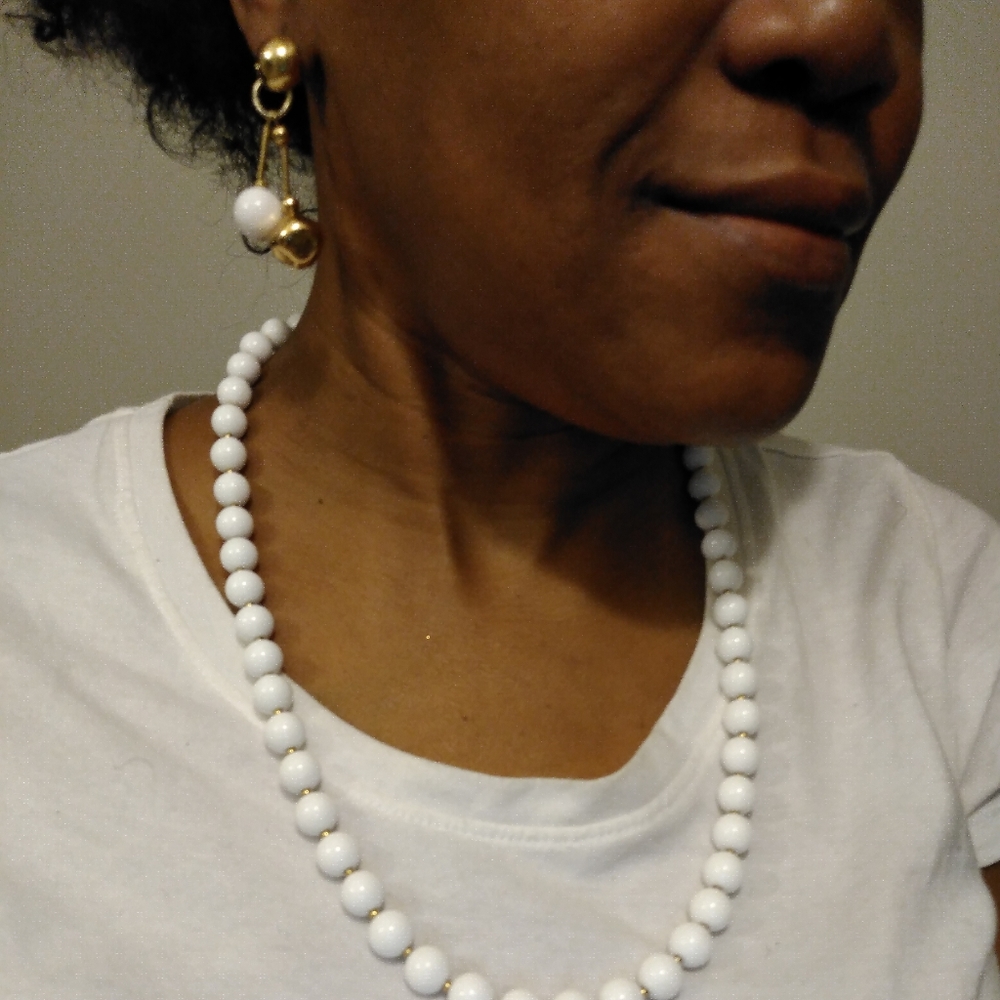 Vintage Necklace and Earrings